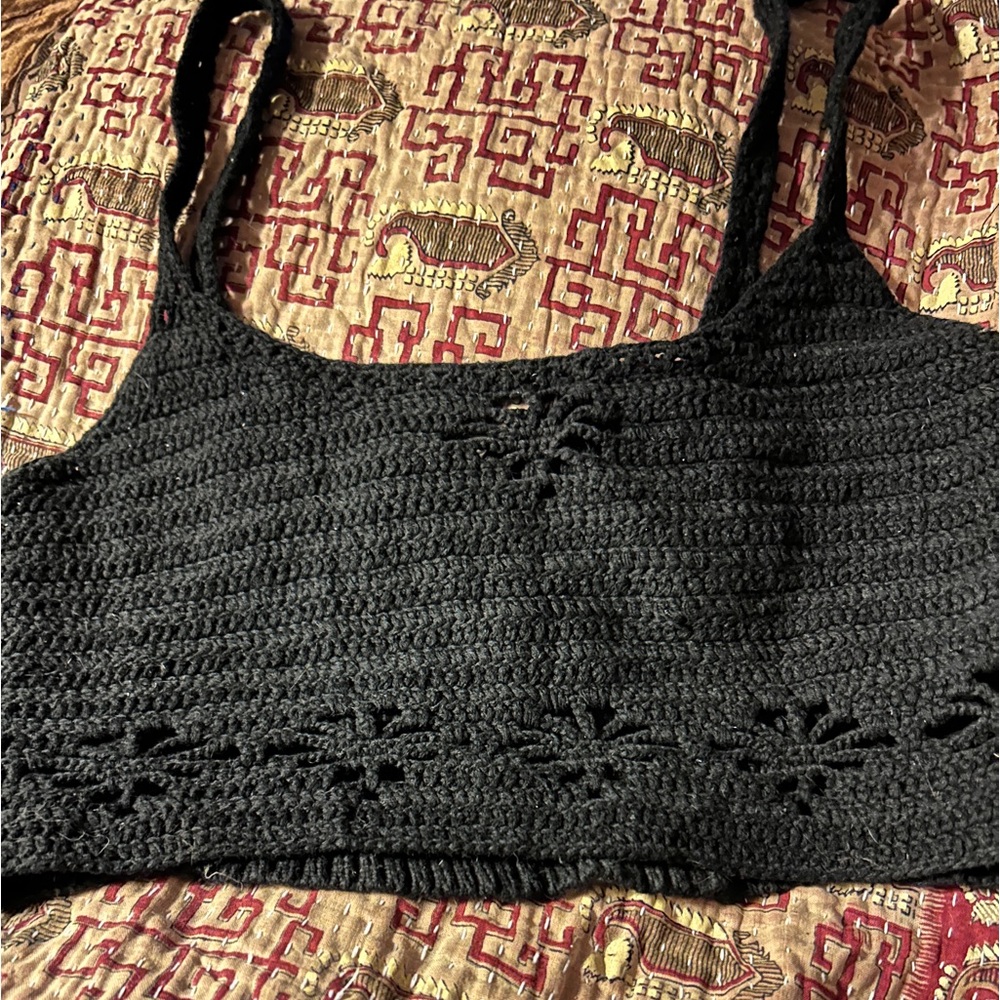 Free People Crochet Crop Top for Urban Outfitters
